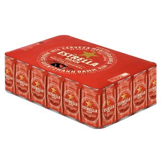 Cerveza ESTRELLA DAMM, pack 24x33 cl (14062566)