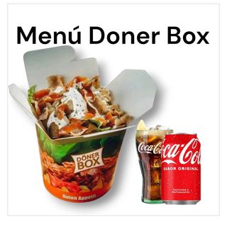 Menú Box Patata con Carne (Grande)