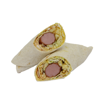 Hot Dog wrap tortilja