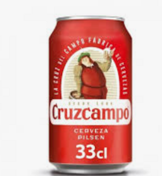 Cerveza Cruz Campo (330 ml.)