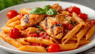 Penne z kurczakiem i warzywami 300g