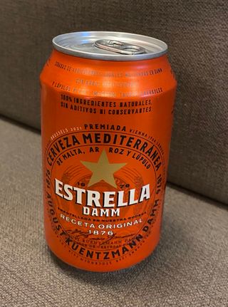 Estrella Damm Cerveza Lata 33cl