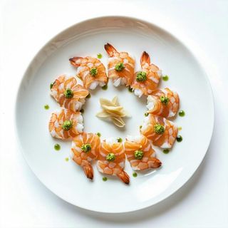 Sashimi scampi