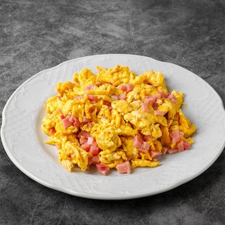 Huevos Revueltos Con Jamón