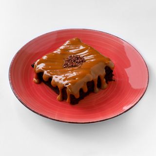 Brownie com Doce de Leite