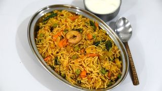 Mixed vegetable rice