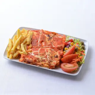 Escalope de ternera a la napolitana 