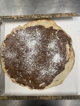 FOCACCIA CON LA NUTELLA