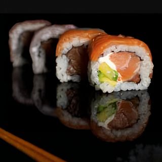 153 Uramaki ebi tempura Philadelphia 4 pezzi