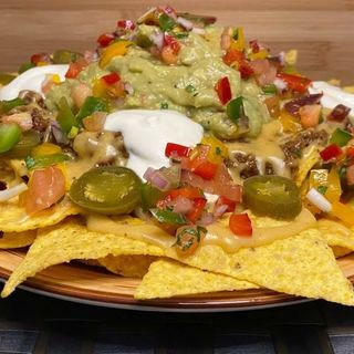 Nachos Vegetarianos