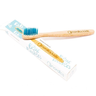 Cepillo Dental Bambu Niños Azul Nordics