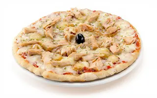 pizza de atún