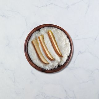 ღომი შებოლილი სულგუნით