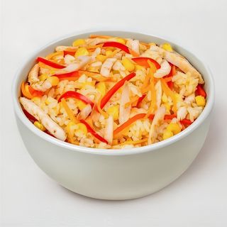 WOK Kari sa rižom L, ljuto