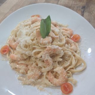 Fettuccine à Camarão