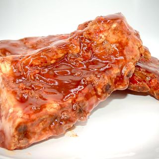 1/3de costillar de cerdo a la barbacoa