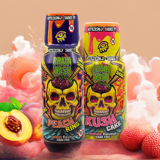 Shot Konopny CBD Brain Wash - Kush Cake Lychee 100ml