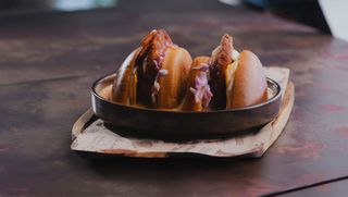 Beercheese Chicken Burger