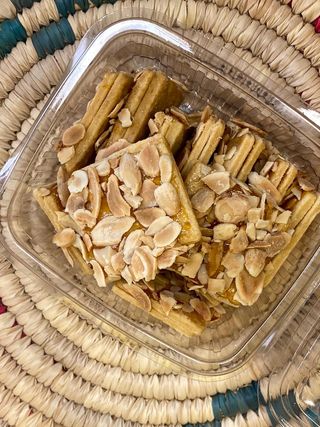 Carré Sablé Amande-pêche 250 Gr