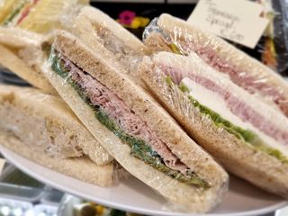 Tramezzino prosciutto cotto e maionese