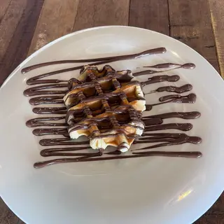 GOFRE NUTELLA o DULCE DE LECHE