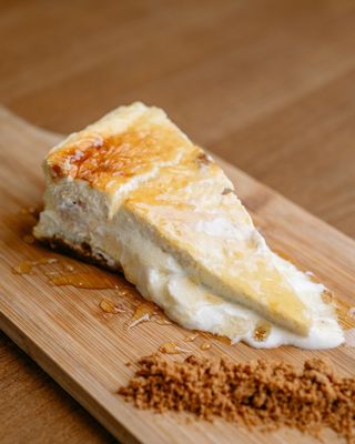 Tarta De Queso Al Horno Con Miel