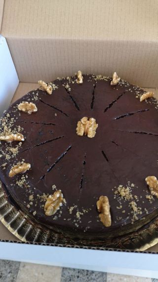 Bolo de Chocolate com Noz 