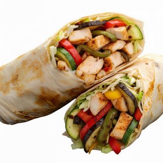 Piadina o pane verdure grigliate