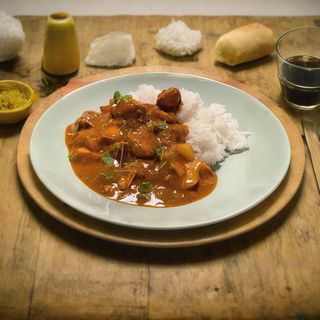 Pollo Curry De Madras