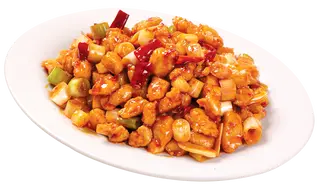 42. Pollo Con Salsa Picante