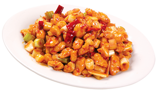 42. Pollo Con Salsa Picante