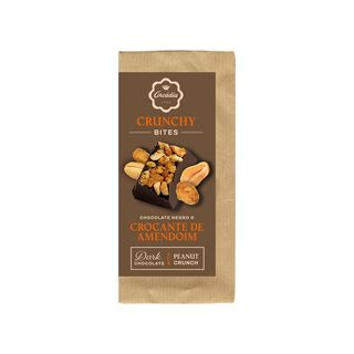 Crunchy Bites - Chocolate Negro com Amêndoas Crocantes