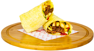 Мини шаурма запеченная с говядиной