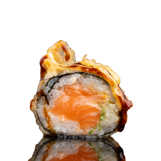 Salmon tempura