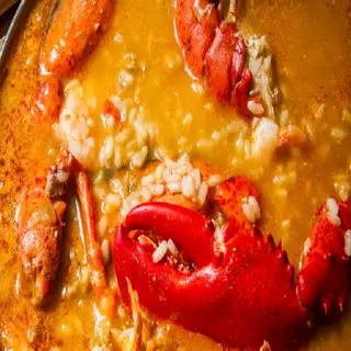Arroz Caldoso Con Bogavante Para Dos Personas