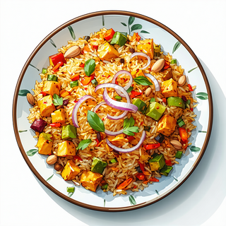 180 Biryani Con Verduras