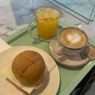 Menú desayuno