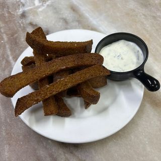 Гарлики с сырным соусом