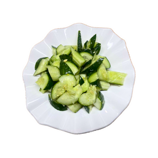 салат из огурцов с чесноком (250 гр.)