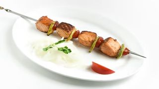 Шашлык из семги