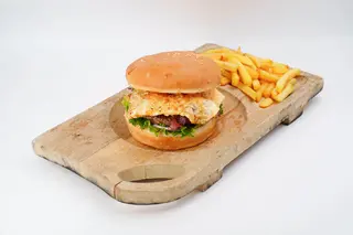 Egg burger