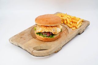 Egg burger