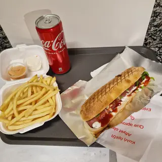  Hot dog menù