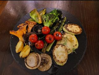 Verduras asadas mixtas (ración)