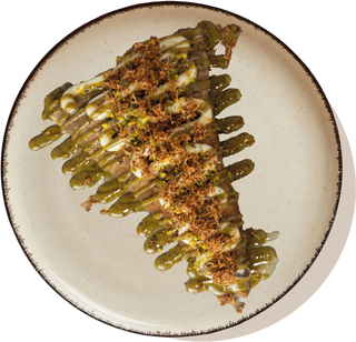 Crêpe Kounefa pistache