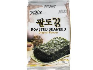 Норі снек оригінальний смак ROASTED SEAWEED PALDO (5g)