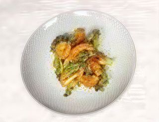 410 Langostinos A La Mantequilla