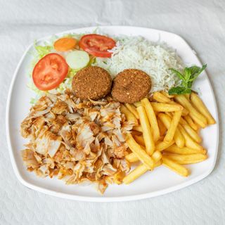 Menu Falafel Kebab