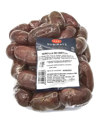 Morcilla De Cebolla Subirats 500Gr Aprox 