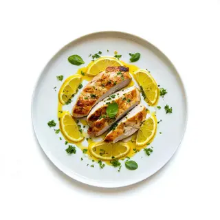 Pollo Crujiente Al Limón